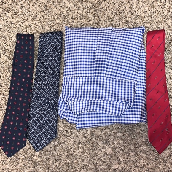 Gucci Other - 3 Gucci Ties and a Gucci long sleeve shirt